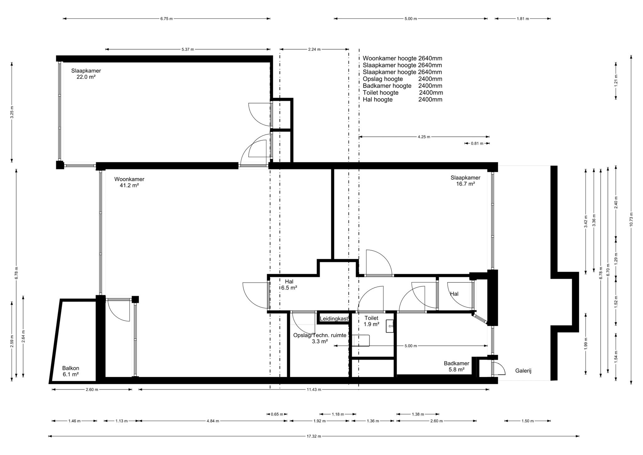 Bekijk foto 1/19 van apartment in Rotterdam