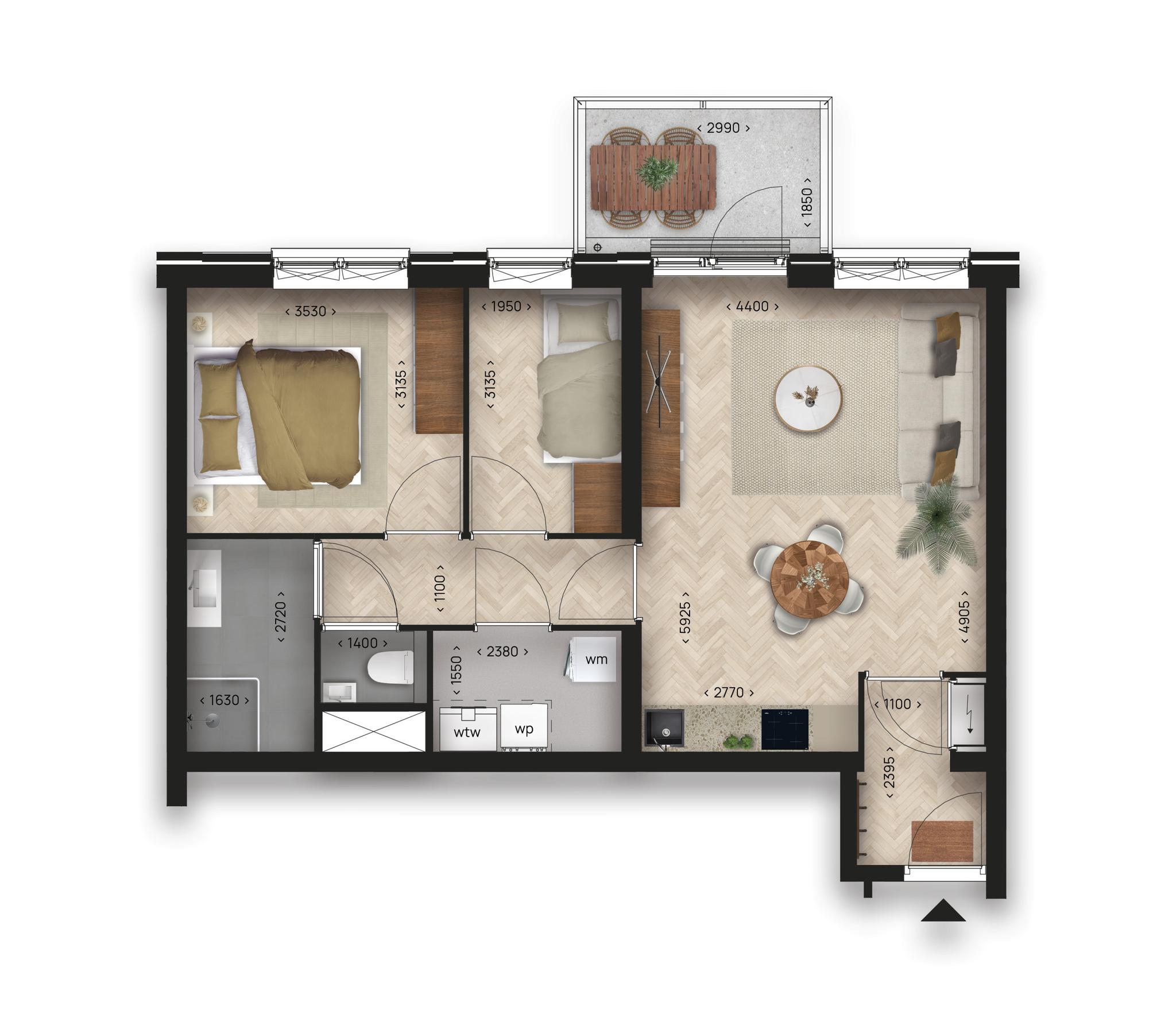 Plattegrond Type A