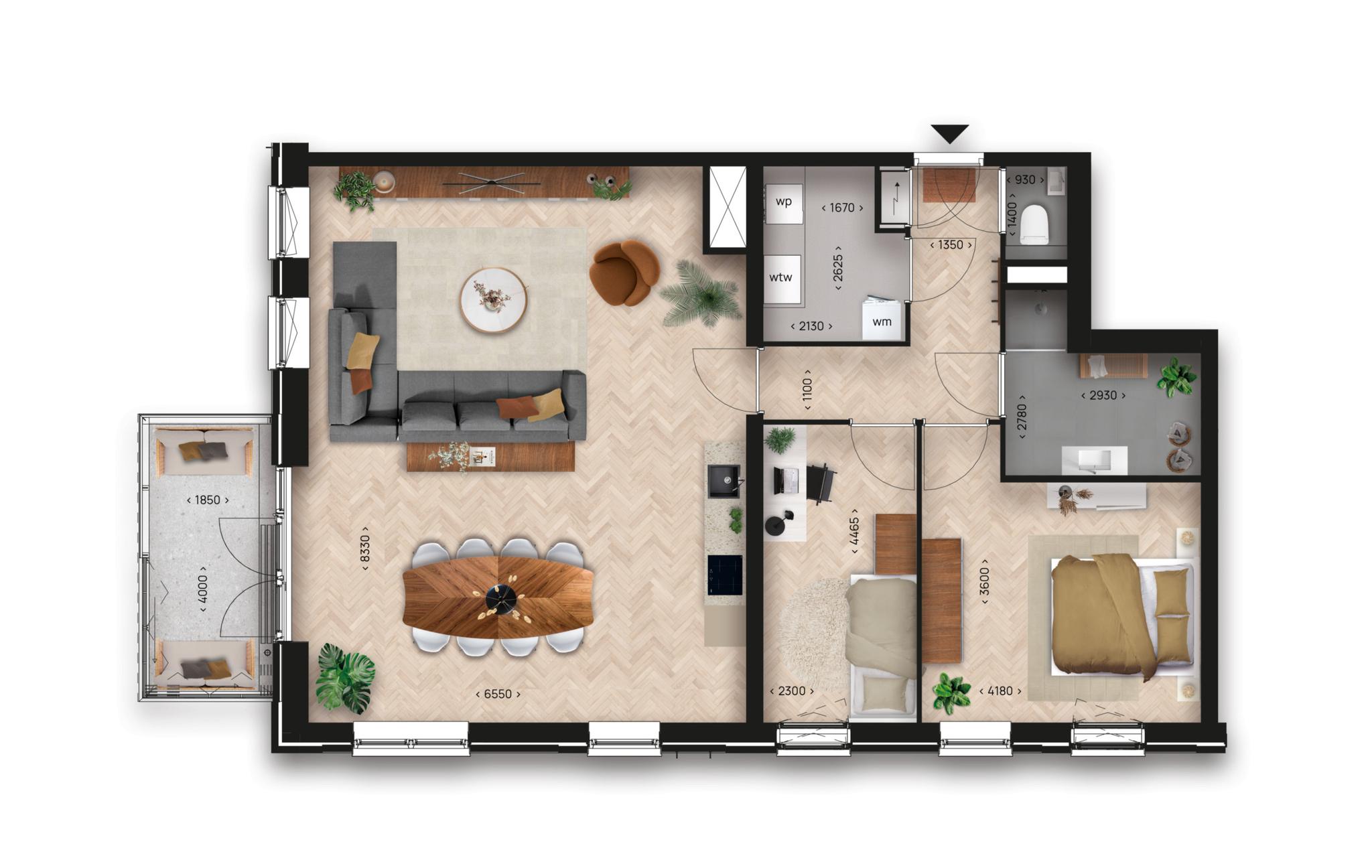 Plattegrond Type D