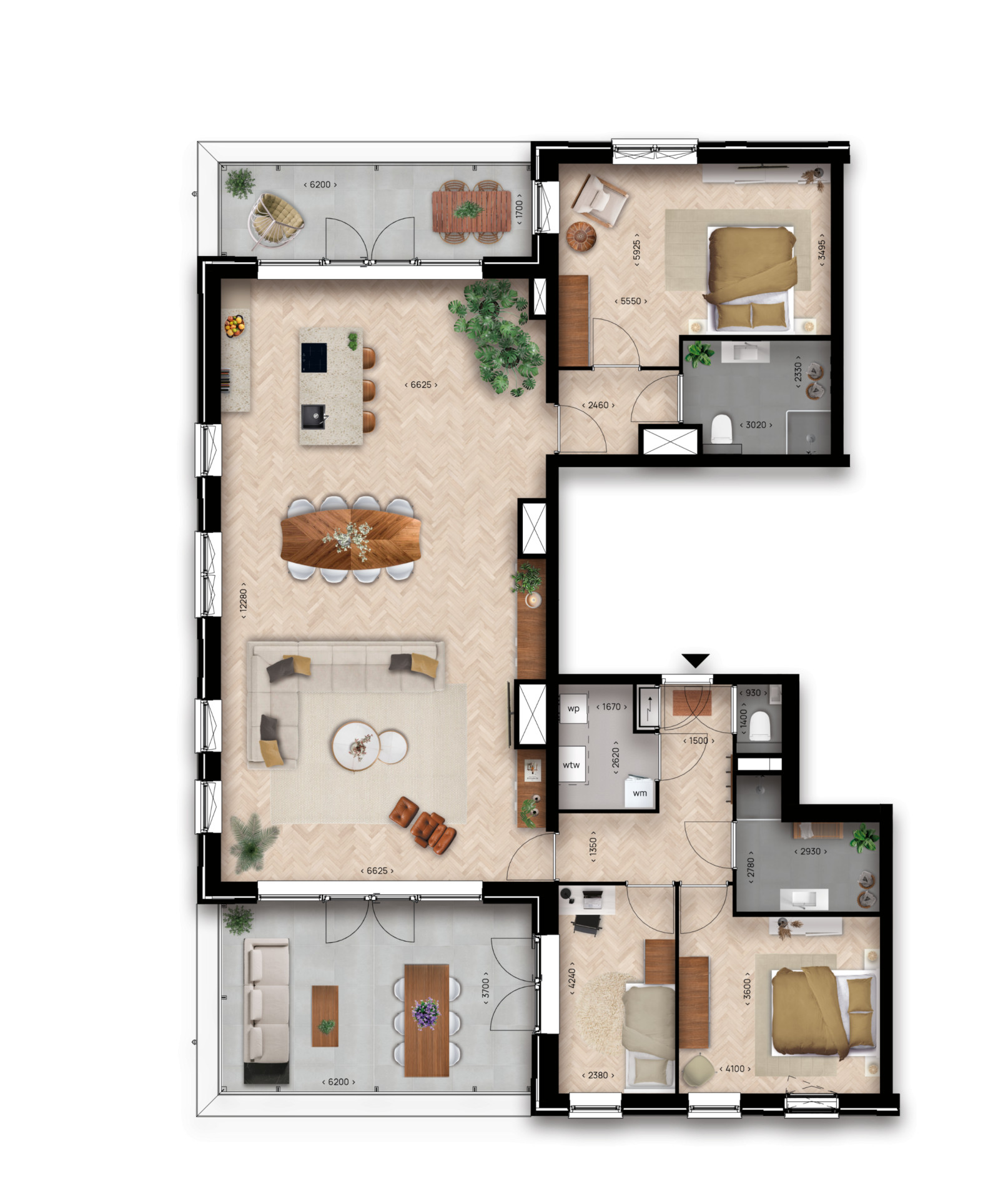 Plattegrond Type P1