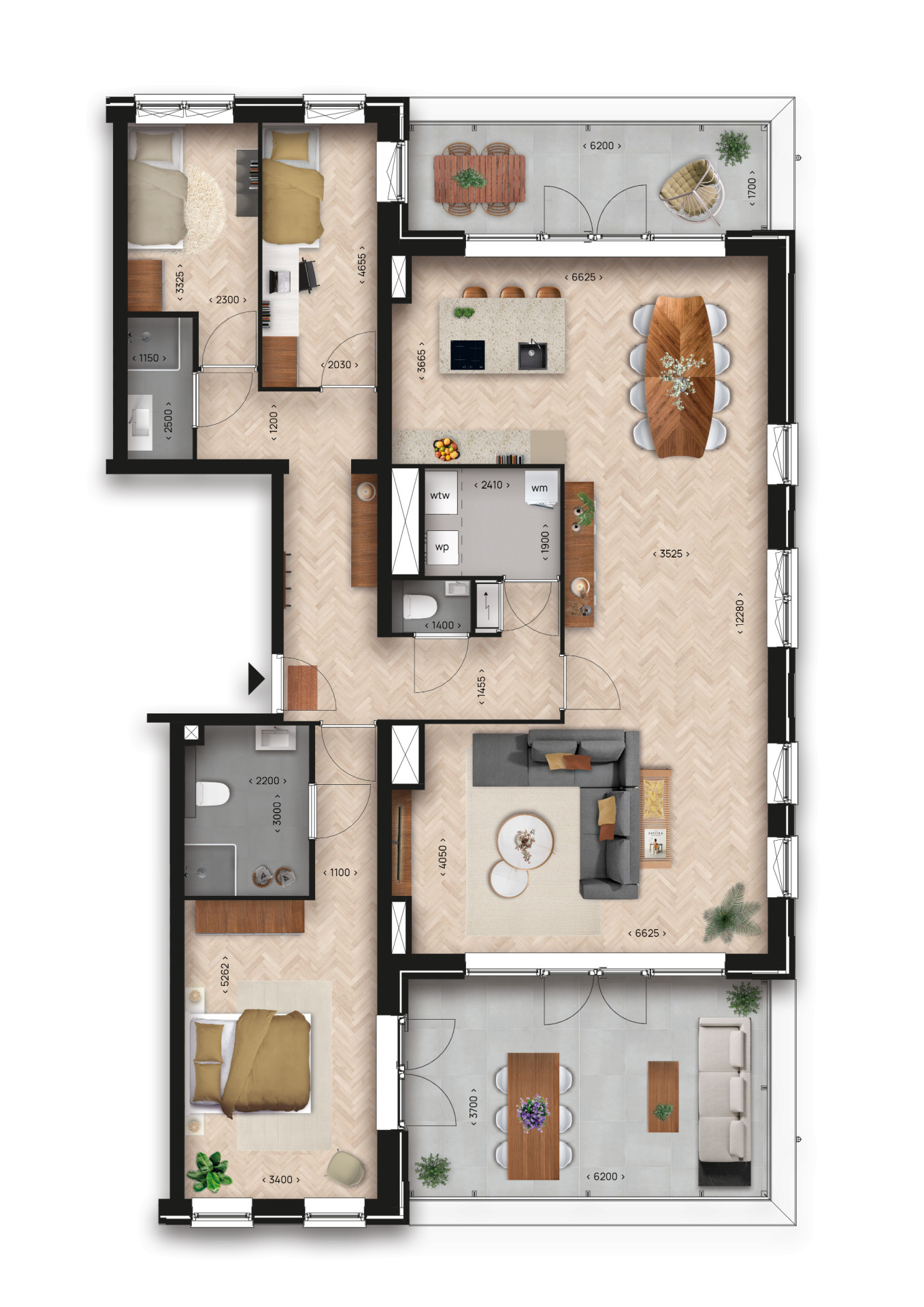 Plattegrond Type P2